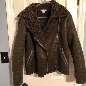 Army green urban outfitters jacket